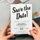 Save the Date 50. Geburtstag Einladung