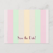 Save the Date 50. Geburtstagsfeier Postkarte (Vorderseite)