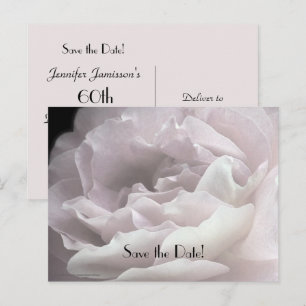 Save the Date 60. Geburtstagsfeier Postkarte