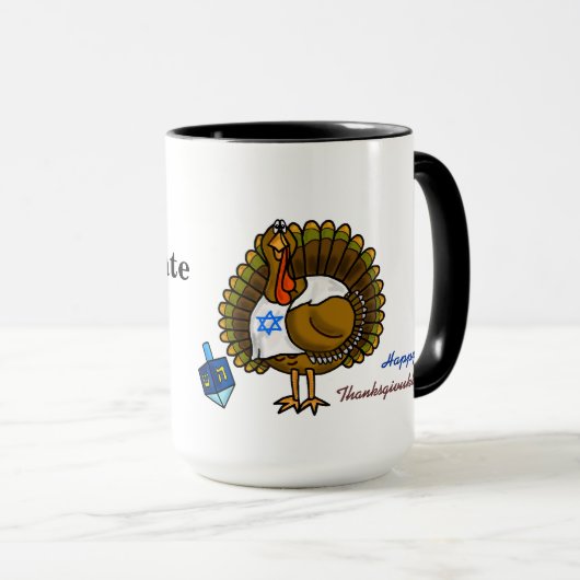 Save the Date 79811 Thanksgivukkah Tasse (VorderseiteRechts)