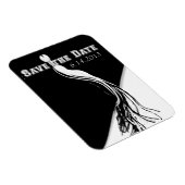 Save the Date Abschluss Magnet (Rechte Seite)