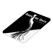 Save the Date Abschluss Magnet (Linke Seite)