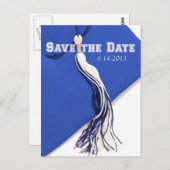 Save the Date Abschluss Postkarte (Vorne/Hinten)