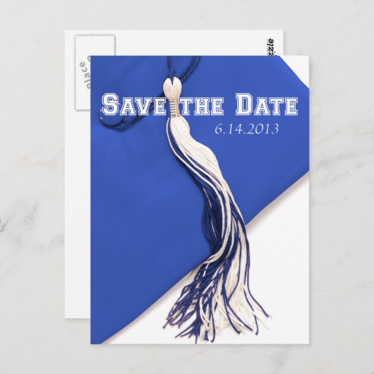 Save the Date Abschluss Postkarte (Vorne/Hinten)