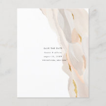 Save the Date Abstrakter Haushalt