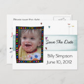 Save the Date Adoption Postkarte (Vorne/Hinten)