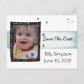 Save the Date Adoption Postkarte (Vorderseite)