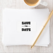 Save the Date Adressaufkleber (Insitu)