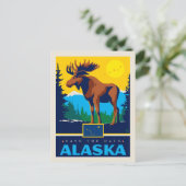 Save The Date | Alaska Einladungspostkarte (Stehend Vorderseite)