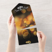 Save the Date All In One Einladung (Abreißen)