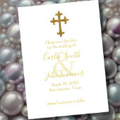 Save the Date alle Farben für Gold