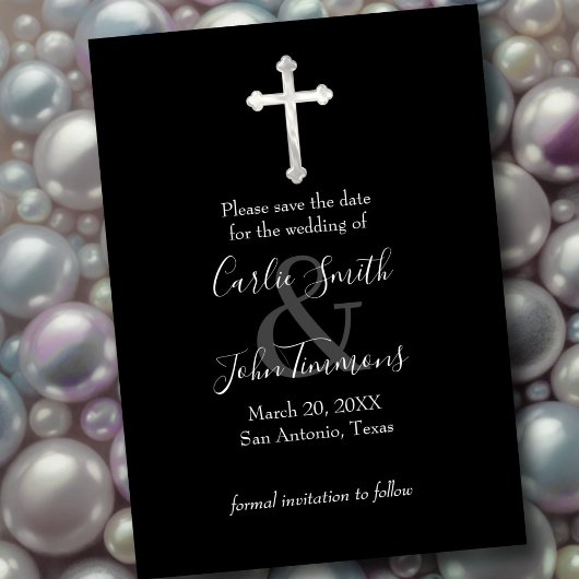 Save the Date alle Farben vorher durchkreuzen