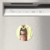 Save the Date angepasste Monogramm Magnet (In Situ (Geschirrspüler))
