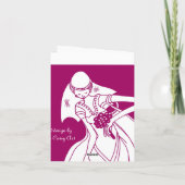 Save the Date Ankündigung (Rückseite)