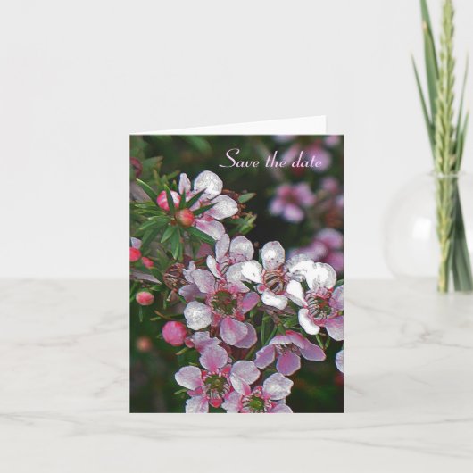 Save the date ankündigung (Vorderseite)