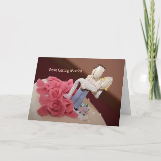 Save the Date Ankündigung (Vorderseite)