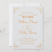 SAVE THE DATE, ANKÜNDIGUNG DATUM FREIHALTEN POSTCA (Vorderseite)