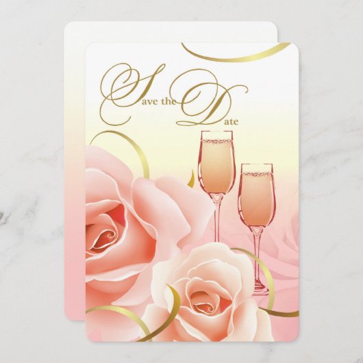 Save The Date. Ankündigungen der geheimen Geburtst (Vorne/Hinten)