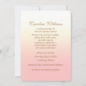 Save The Date. Ankündigungen der geheimen Geburtst (Rückseite)