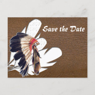 Save The Date Ankündigungspostkarte