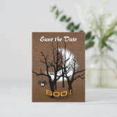 Save The Date Ankündigungspostkarte (Stehend Vorderseite)