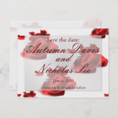 Save the Date:... Ankündigungspostkarte (Vorne/Hinten)