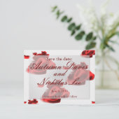 Save the Date:... Ankündigungspostkarte (Stehend Vorderseite)