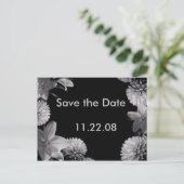 Save the Date Ankündigungspostkarte (Stehend Vorderseite)