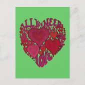 Save the Date Ankündigungspostkarte (Vorderseite)