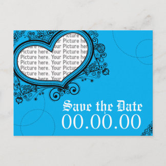 Save the Date Ankündigungspostkarte