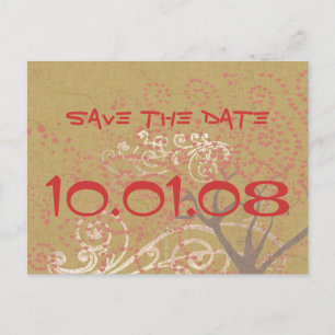 Save The Date- Ankündigungspostkarte