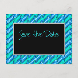 Save the Date Ankündigungspostkarte