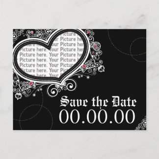 Save the Date Ankündigungspostkarte