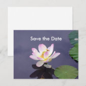 Save the Date Ankündigungspostkarte (Vorne/Hinten)
