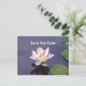 Save the Date Ankündigungspostkarte (Stehend Vorderseite)