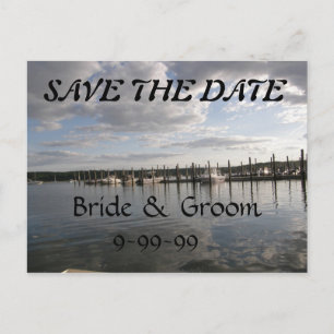Save the Date Ankündigungspostkarte