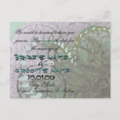 SAVE THE DATE - ANKÜNDIGUNGSPOSTKARTE (Rückseite)