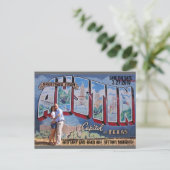 Save the Date Ankündigungspostkarte (Stehend Vorderseite)