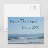 Save the Date! Ankündigungspostkarte (Vorne/Hinten)