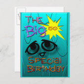 Save The Date Ankündigungspostkarte (Vorne/Hinten)