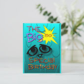 Save The Date Ankündigungspostkarte (Stehend Vorderseite)