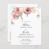 Save the Date | Annabeth | Postkarte (Vorne/Hinten)