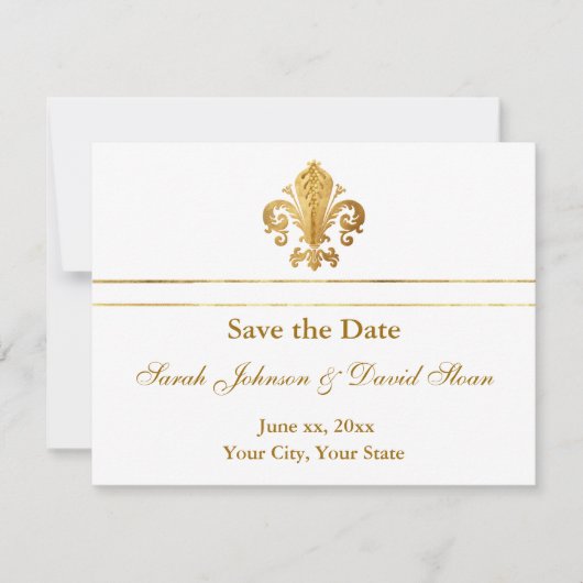 Save the Date anpassbar (Vorderseite)