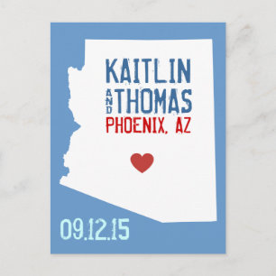 Save the Date - Anpassbar - Arizona Ankündigungspostkarte