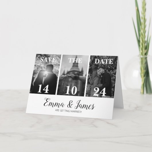 Save the Date anpassbar Einladung (Vorderseite)