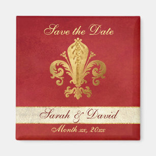 Save the Date anpassbar Magnet