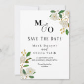 Save the Date - Anpassbare Hochzeitskarte (Vorderseite)