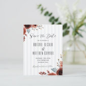 Save the Date anpassbare Vorlage (Stehend Vorderseite)