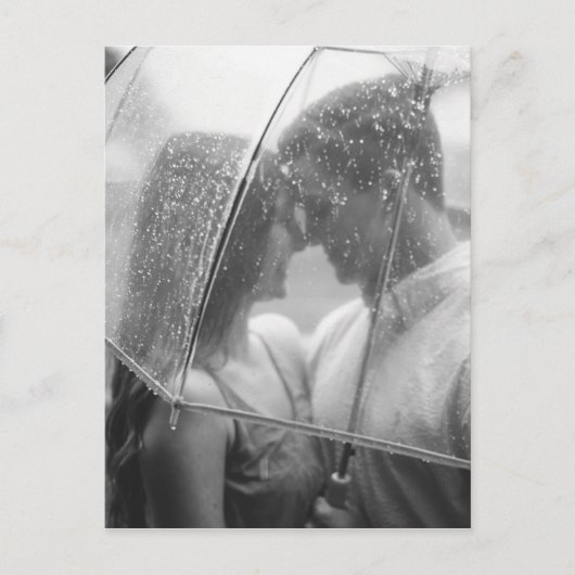 Save the Date anpassen Postkarte (Vorderseite)