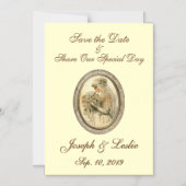 Save the Date Antiquitätenbrücke Magneteinladung (Vorderseite)